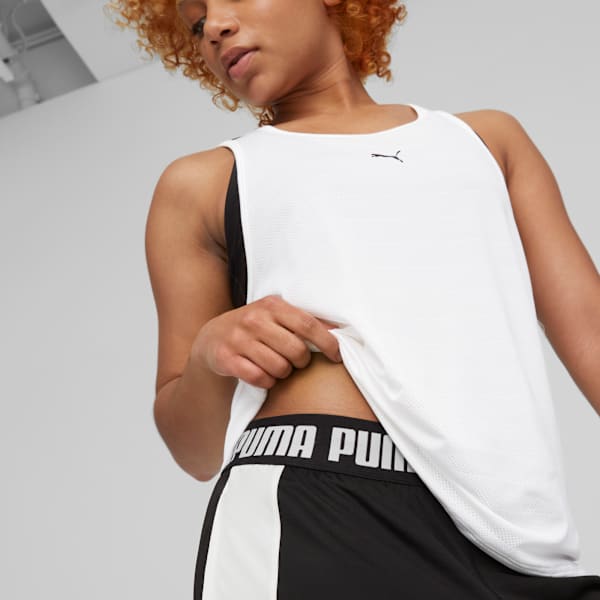 TRAIN ALL DAY Women's 3" Knit Training Shorts, PUMA Black-PUMA White, extralarge